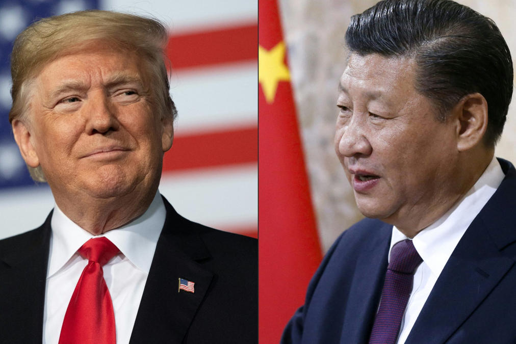 Chinese President Xi Jinping (right) and U.S. President Donald Trump Chinese President Xi Jinping (right) and U.S. President Donald Trump